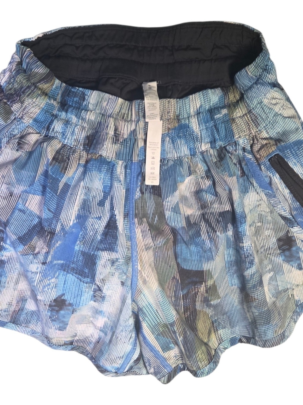 lululemon athletica Blue Print Athletic Shorts - Picture 4 of 5
